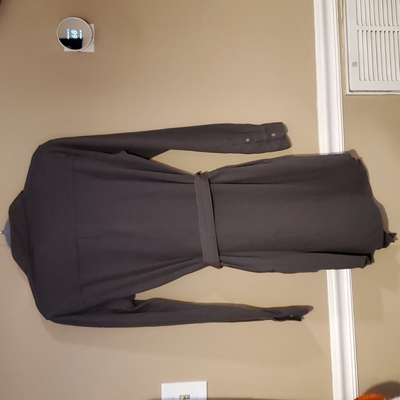 Faherty Seasons Long Sleeve Organic Cotton Knit Shirtdress Size XS NWOT'S - Picture 6 of 11